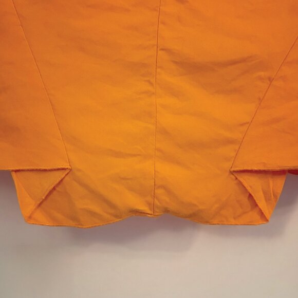 ACNE Orange Puff Sleeve Blouse - Picture 10 of 16